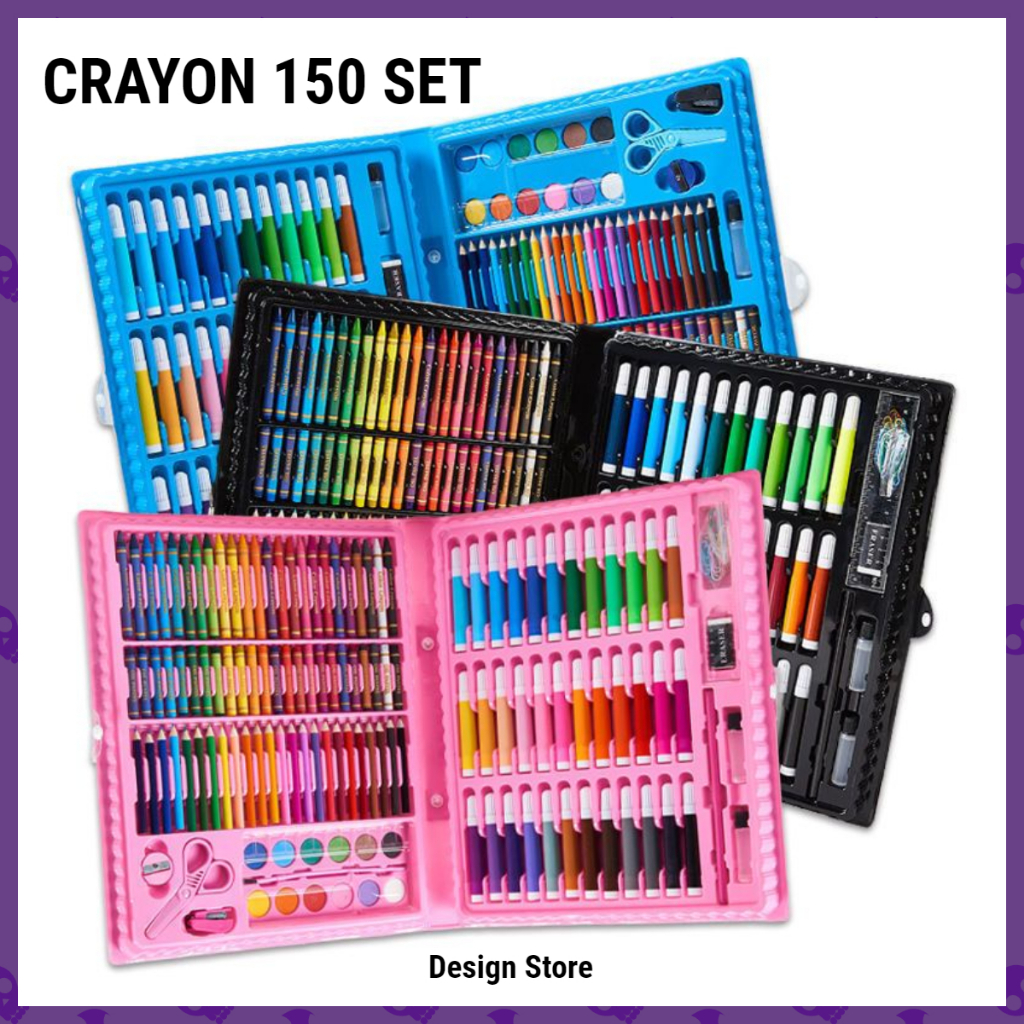 

Pensil Warna Crayon 150 Set Untuk Mewarnai dan Menggambar DS88