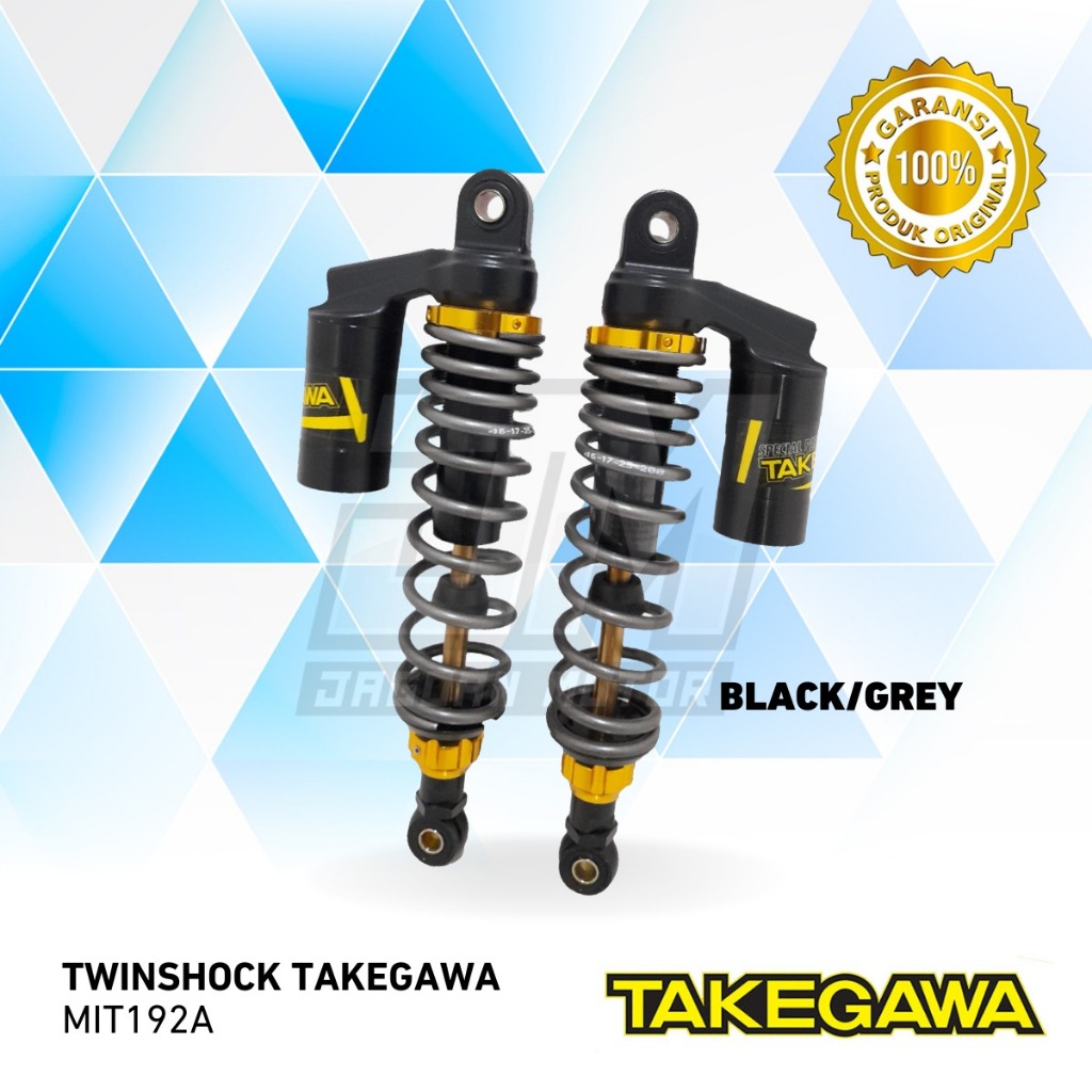 SHOCK TABUNG TAKEGAWA MIT192A BLACK GREY