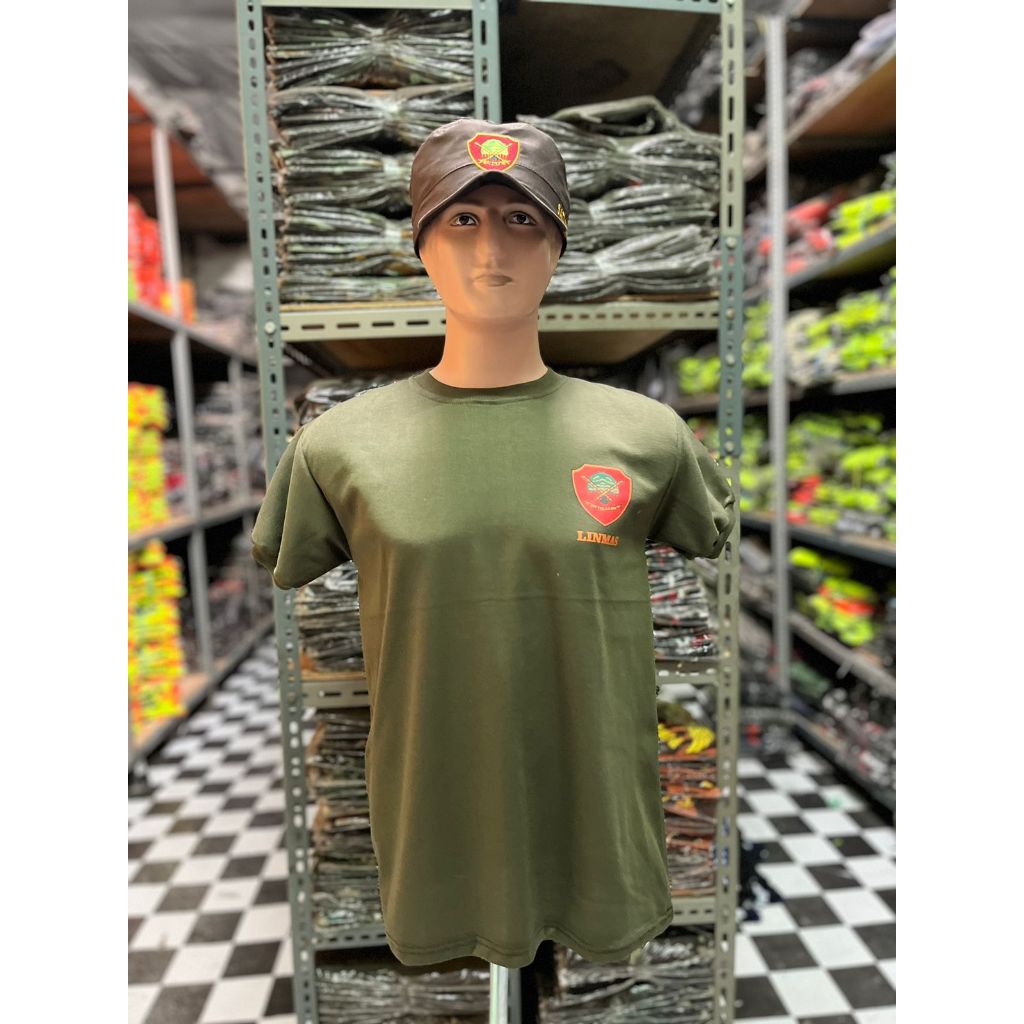 KAOS LINMAS TANGAN PENDEK / KAOS DALAMAN LINMAS / KAOS SATLINMAS