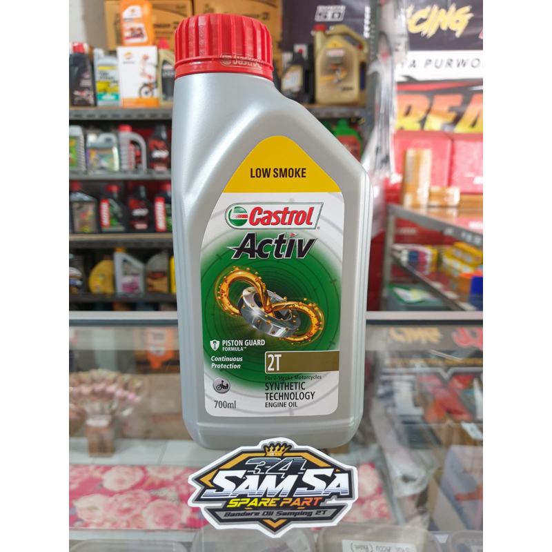 Original CASTROL ACTIVE 2T 0,7Lt Kemasan Baru