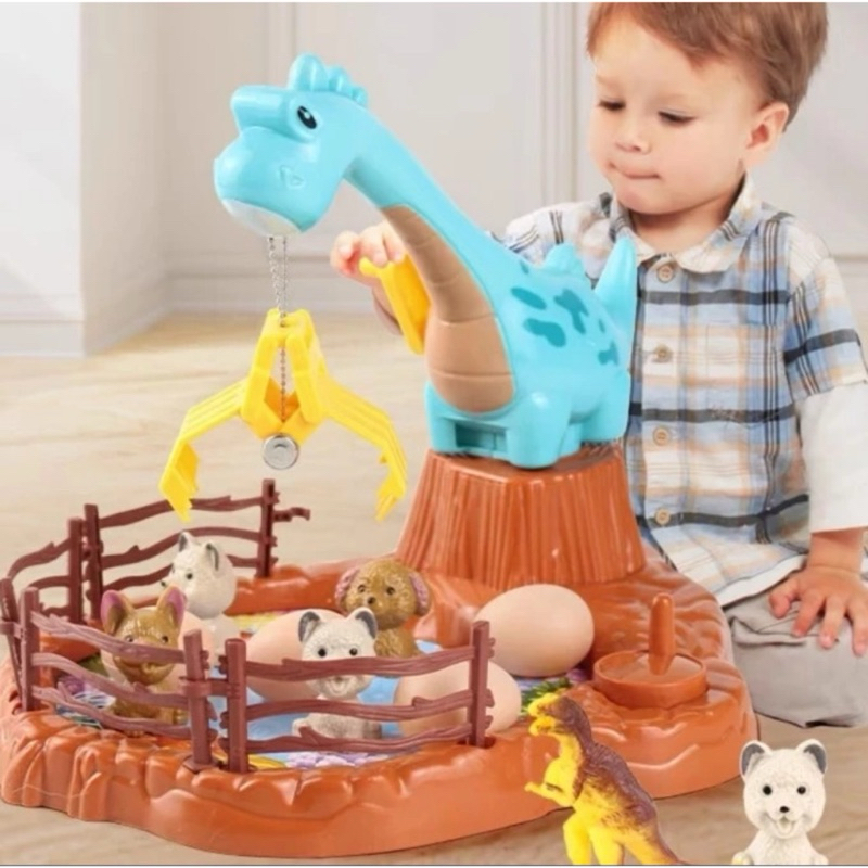 Capitan Telor Dino Lucu Hadiah Ulang Tahun Anak Main Lucu