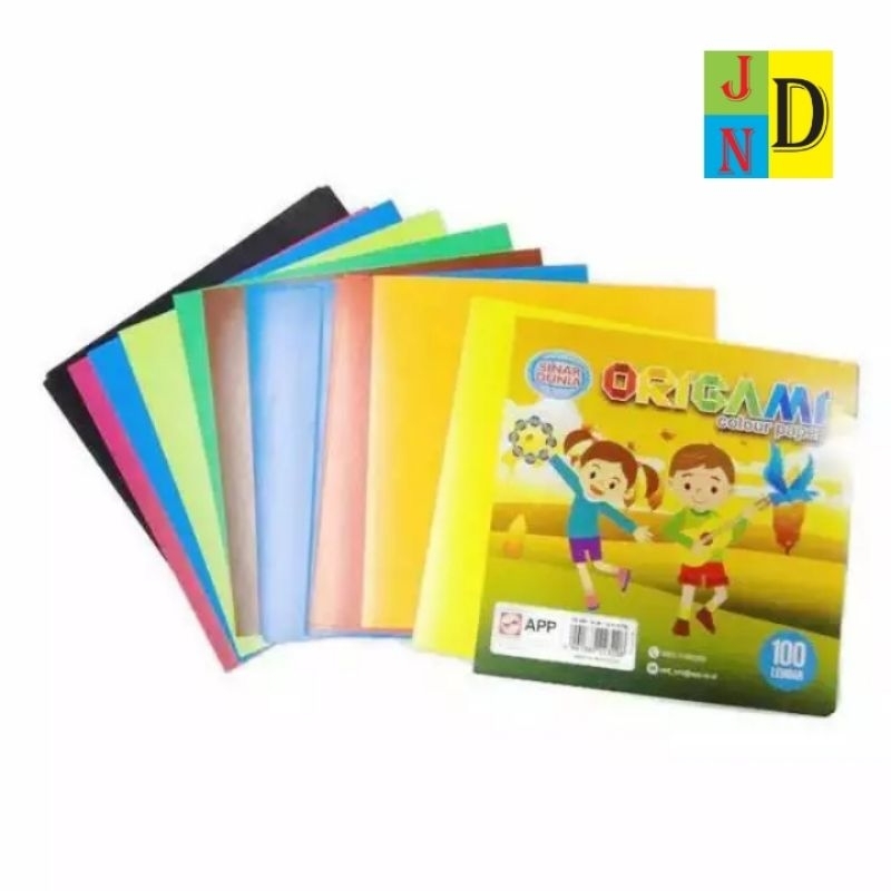 

Kertas lipat origami kecil sidu 12x12 cm (100 lembar)