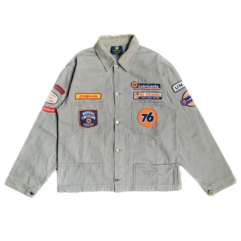 76 Lubricants Duck Canvas Trucker Jacket Second