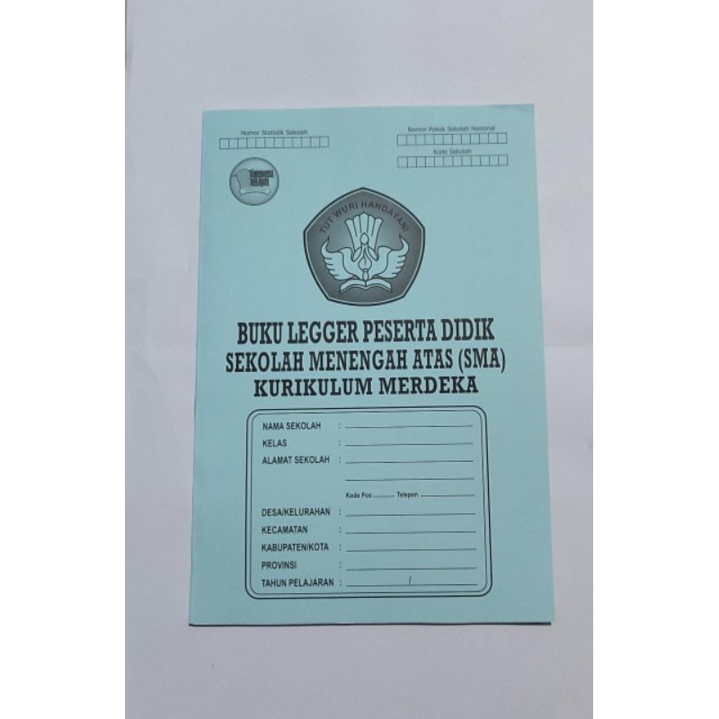 Buku Legger SMA KURIKULUM MERDEKA