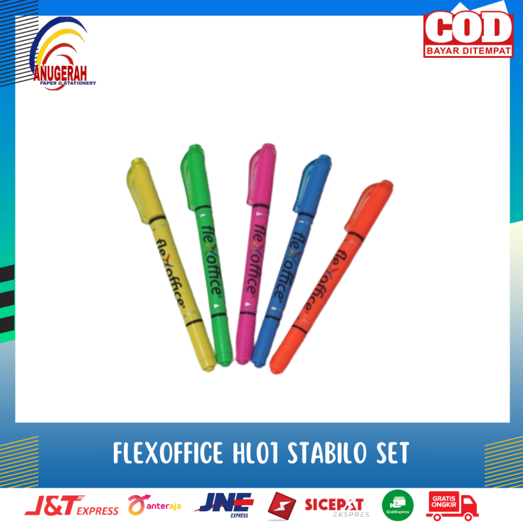 

FLEXOFFICE HL01 STABILO (SET)