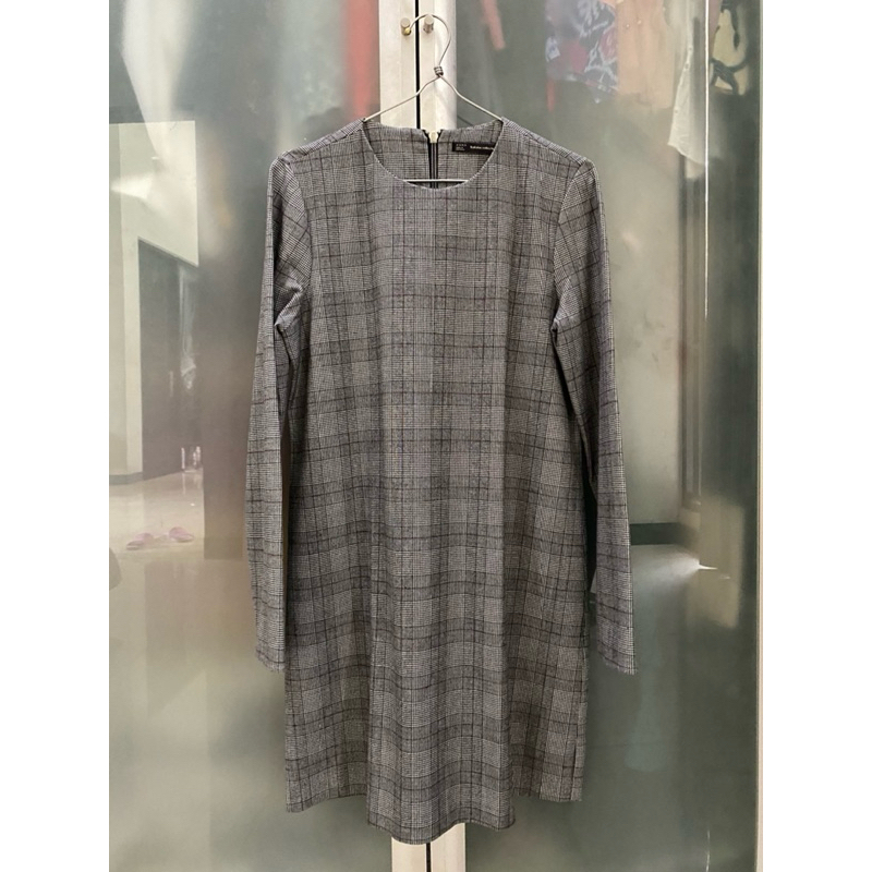 Zara Trafaluc Tweed Dress