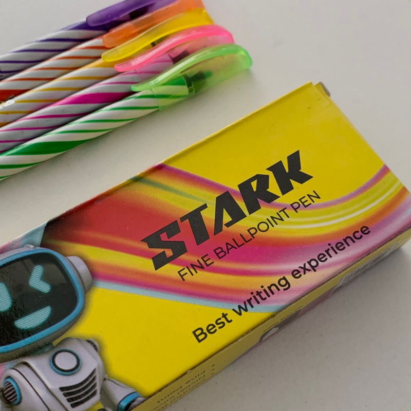 

Bolpen Ulir Stark | Pena Pulpen Pen Bolpoint ecer