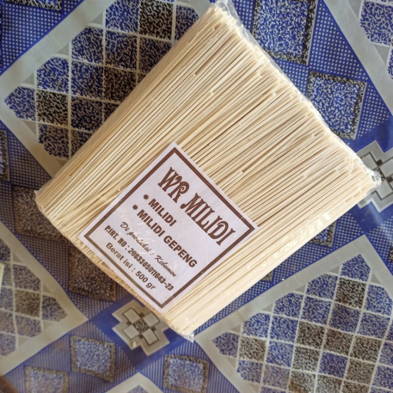 

Mie lidi mentah