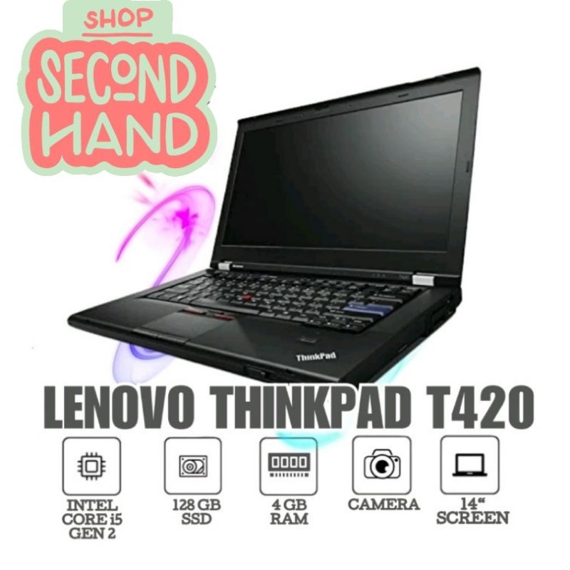 Laptop Lenovo Core i5 T420 Gen 1,4/320 HDD