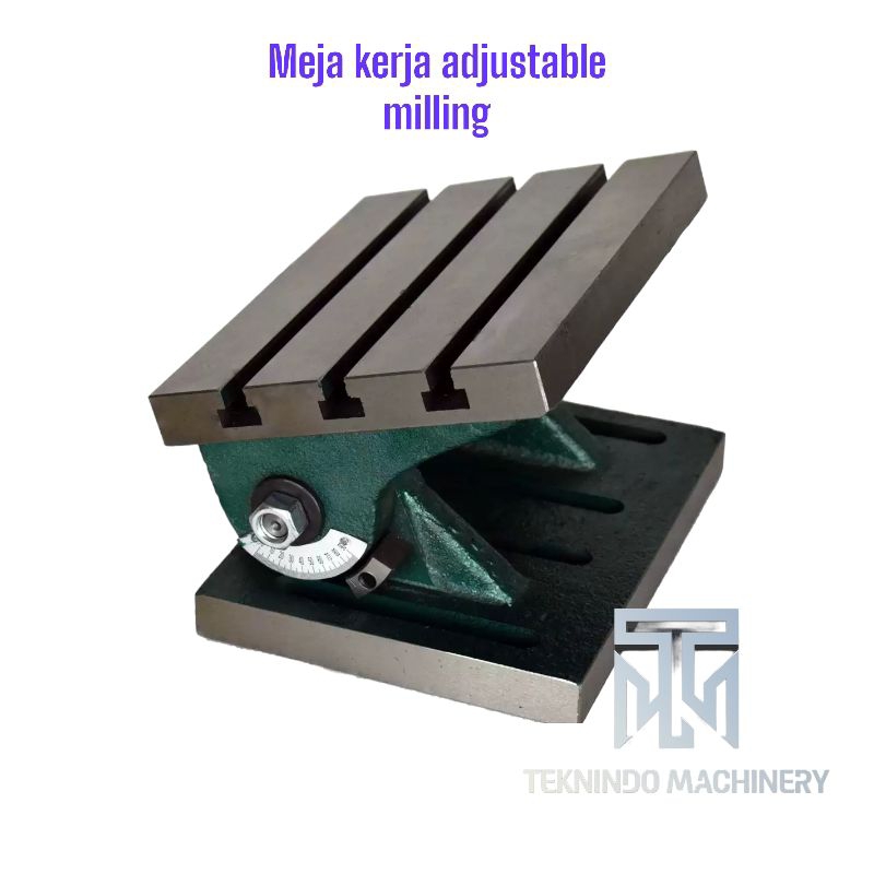meja kerja milling adjustable 90 derajat