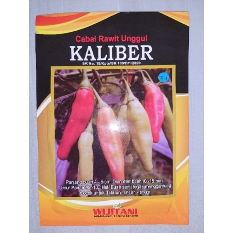 100 benih Cabai Rawit Unggul KALIBER dari WIJITANI Repack Cabe Kaliber