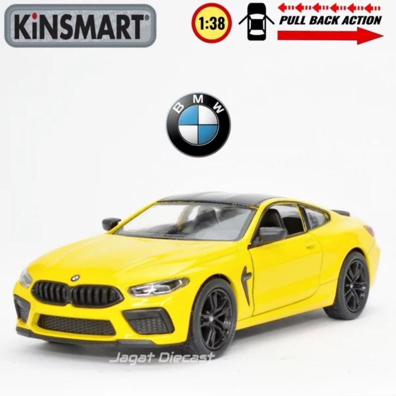 Kinsmart BMW Mainan Mobil Mobilan Balap Sport Jagat Diecast Jagat_Diecast