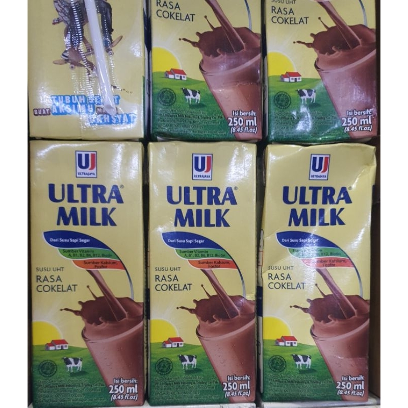 

Susu ultra milk rasa coklat - toko jojo palembang