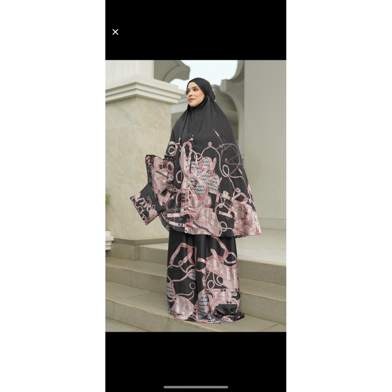 Tapis prayer robe buttonscarves / mukena buttonscarves