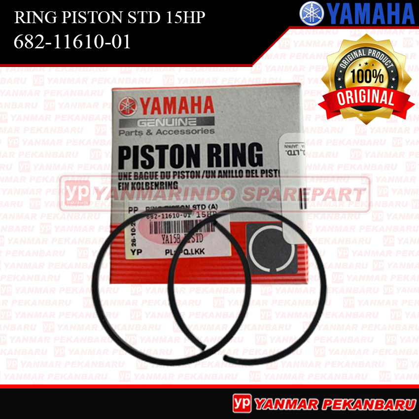 15HP Ring Piston Mesin Tempel Yamaha 15PK Outboard Original