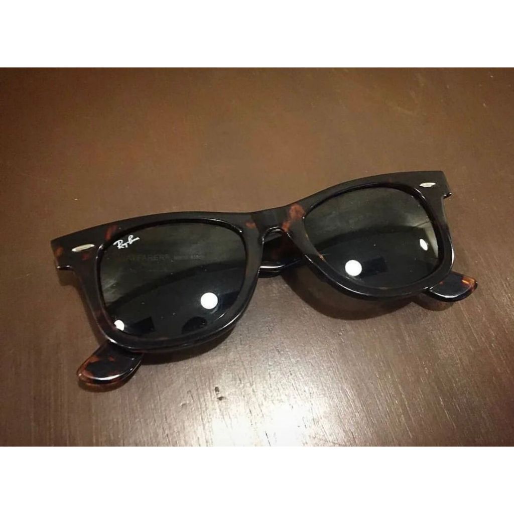 Kacamata Rayban RB2140 Hitam Lensa Kaca Tortoise dof