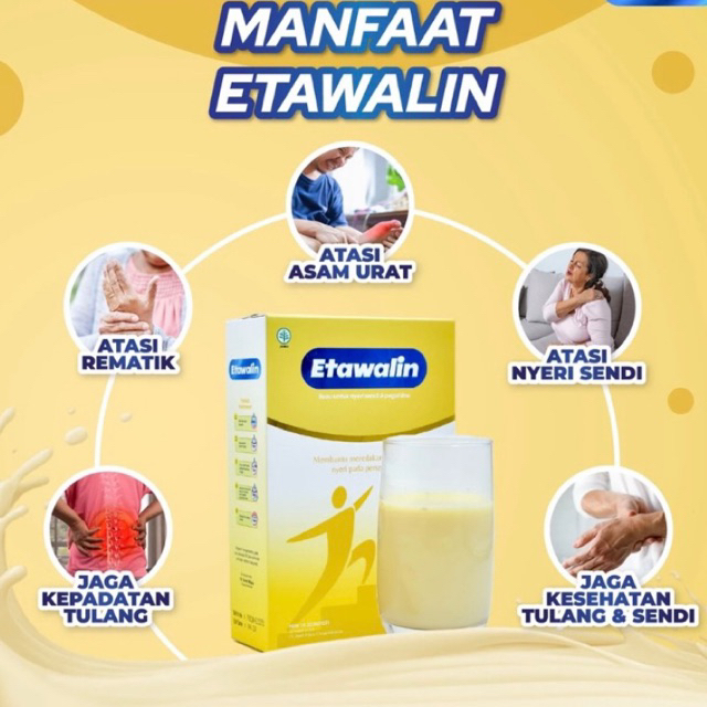 

Etawalin - Susu Kambing Atasi Nyeri Sendi Dan Asam Urat 100% Original Asli