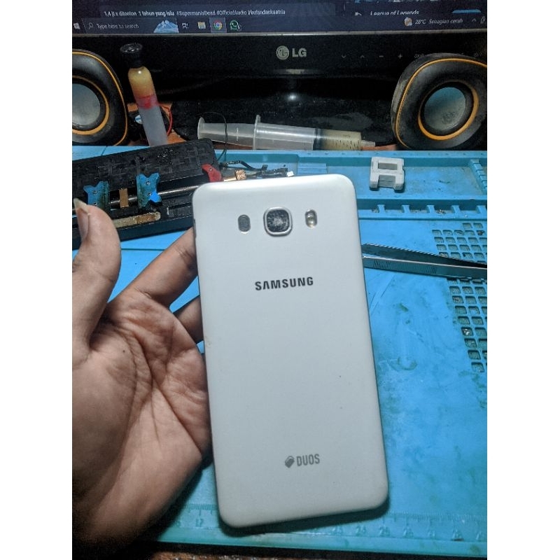 Samsung j7 2016 (j710fn/DS) minus lcd mesin normal