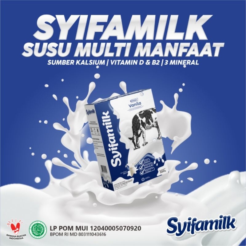 

syifamilk skim diet vanilla 550gr