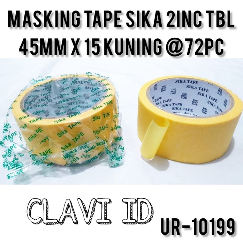 

10199/MASKING TAPE 2INC/MASKING TAPE 45MM/LAKBAN KERTAS