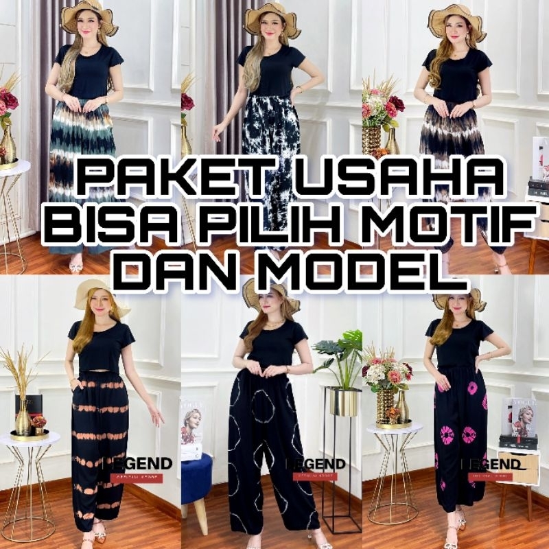 CELANA PANJANG SANTA (BISA PILIH MOTIF&MODEL) CELANA SANTAI WANITA CELANA PANJANG WANITA