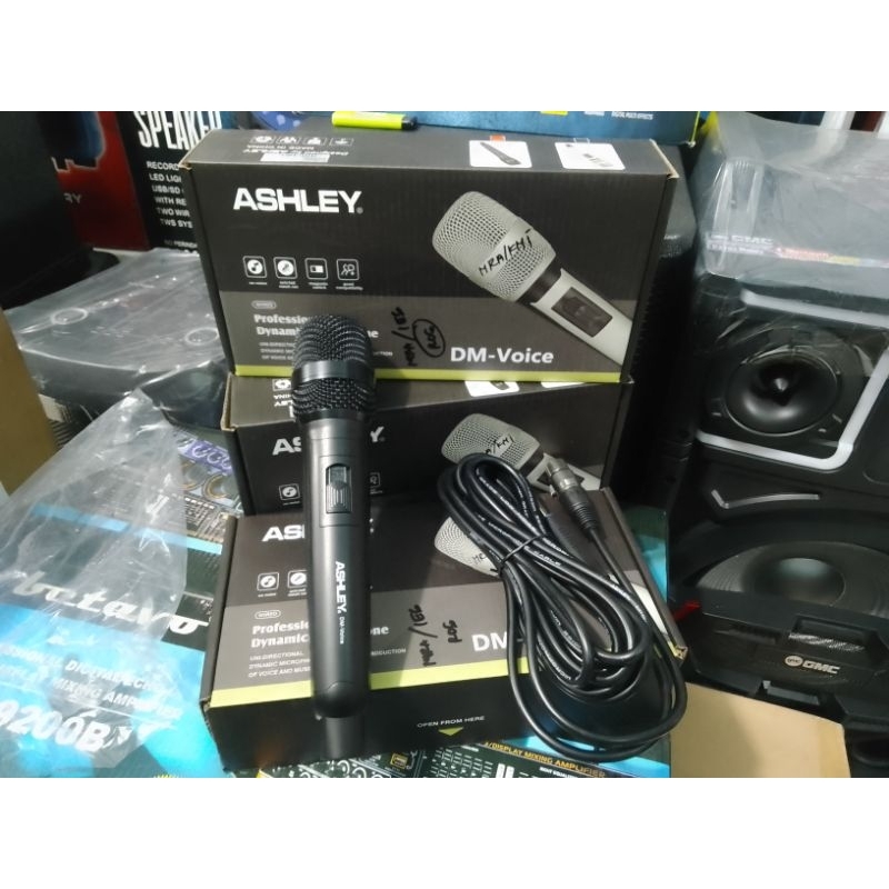 Microphone Kabel Ashley DM Voice Mic Kabel Ashley DMVoice