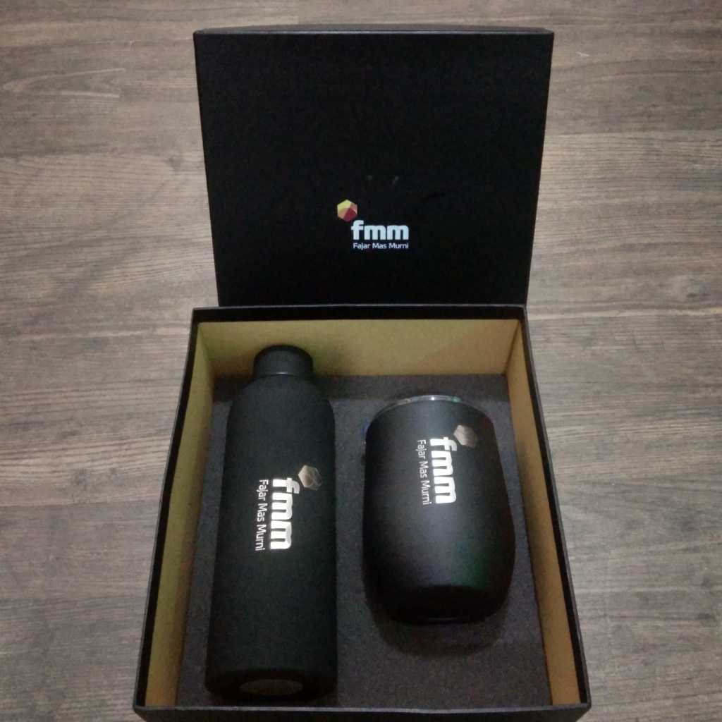 HAMPERS CUSTOM GRAFIR TERMOS LULU CUSTOM TUMBLER LULU + MUG EGG SHAPED TUMBLER GIFT SET