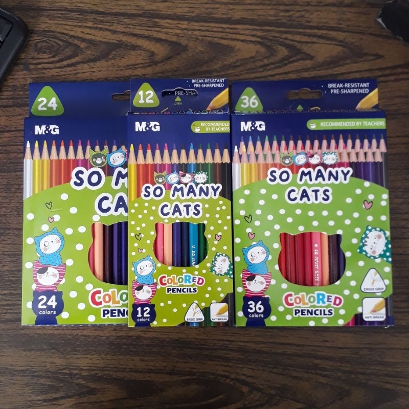 

PENSIL WARNA SO MANY CATS : M&G