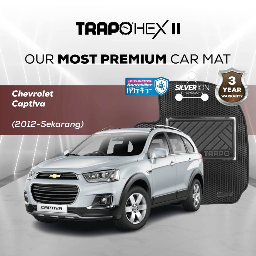 Karpet Mobil Trapo Hex II Chevrolet Captiva (2012-Sekarang)
