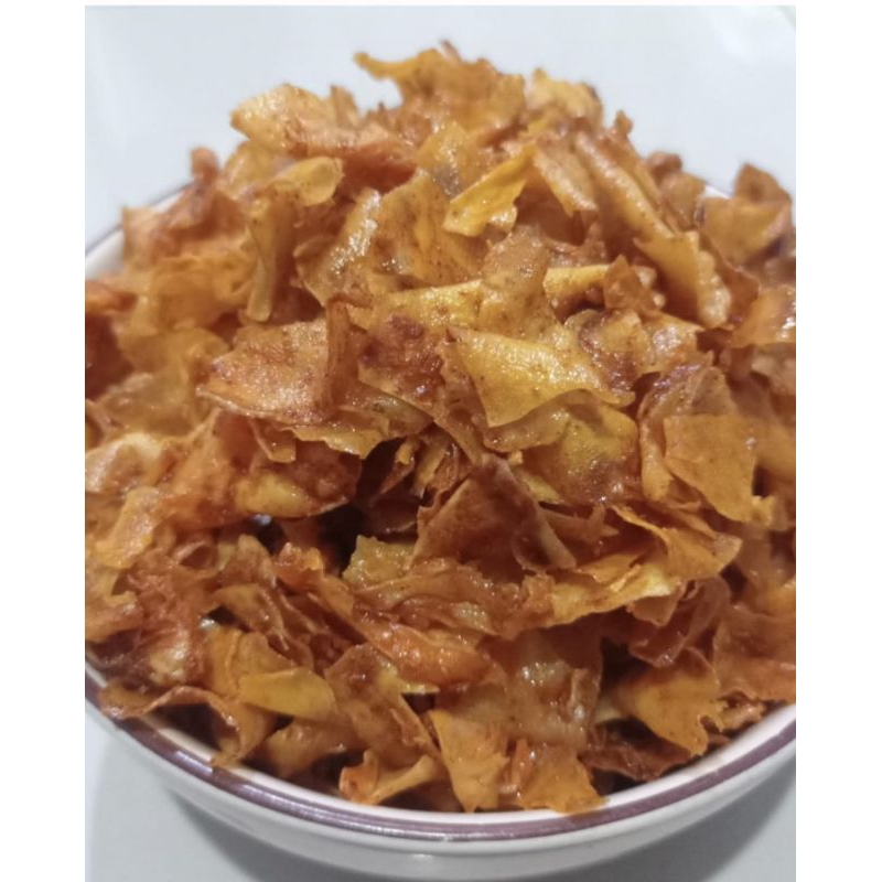

keripik singkong renyah gurih pedas 250gram - kripik singkong kriwil
