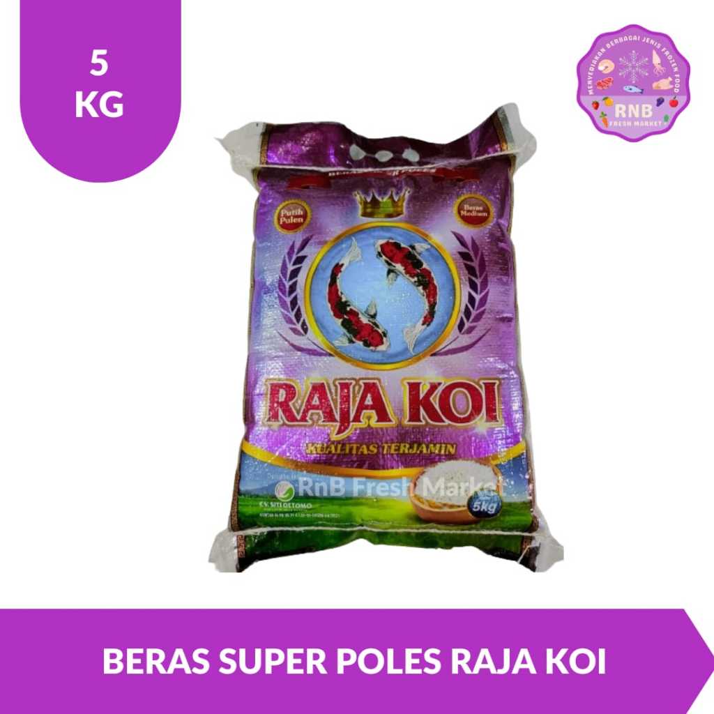 

Beras Super Poles Raja Koi Netto 5 Kg