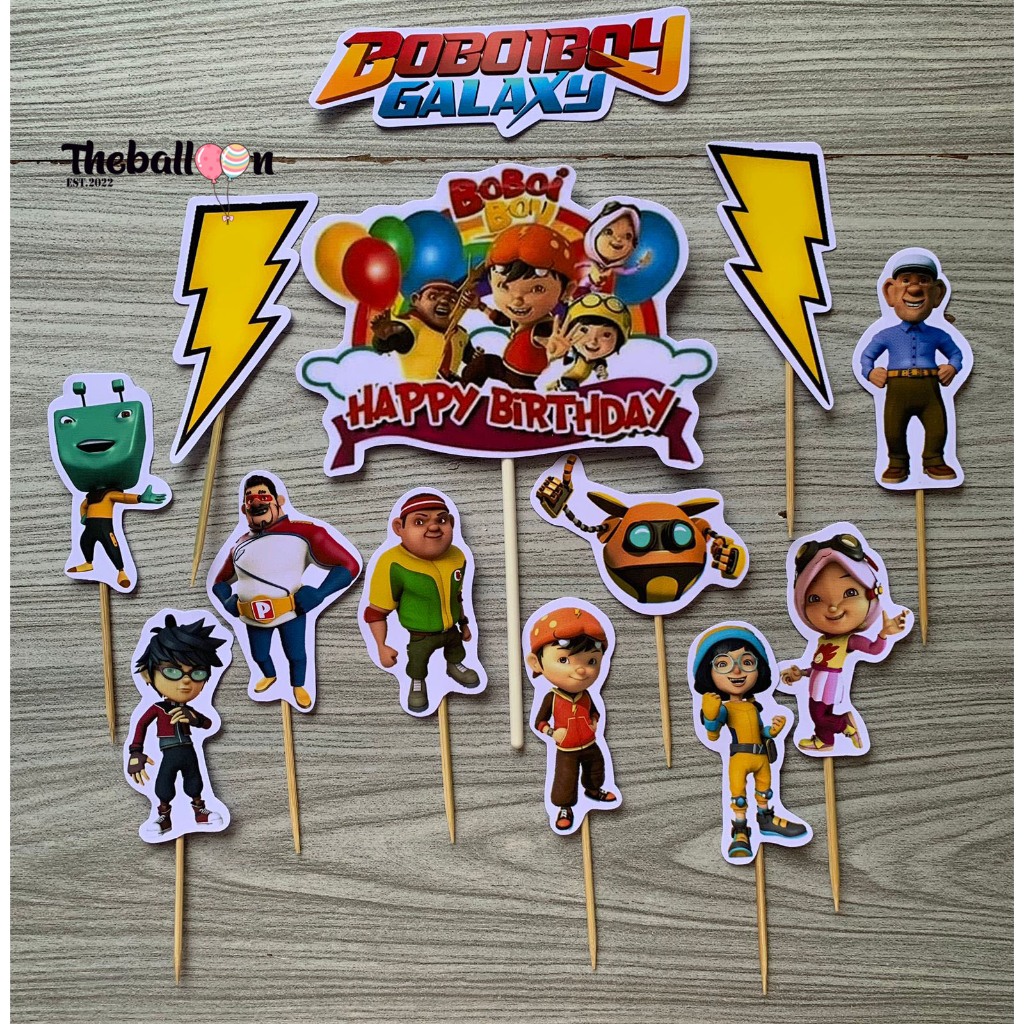 Topper Cake Boboiboy