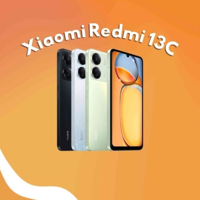 Xiaomi Redmi 13C Ram 6/128gb Garansi Resmi Xiaomi Indonesia