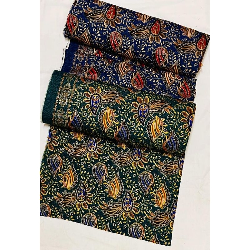 Kain Batik Prada Bahan Batik Halus Printing motif Prada Terbaru