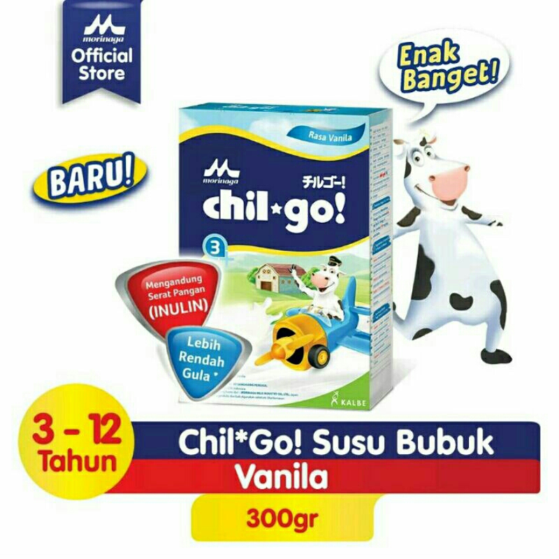 

Chil Go 1+ Rasa Vanila 300gr