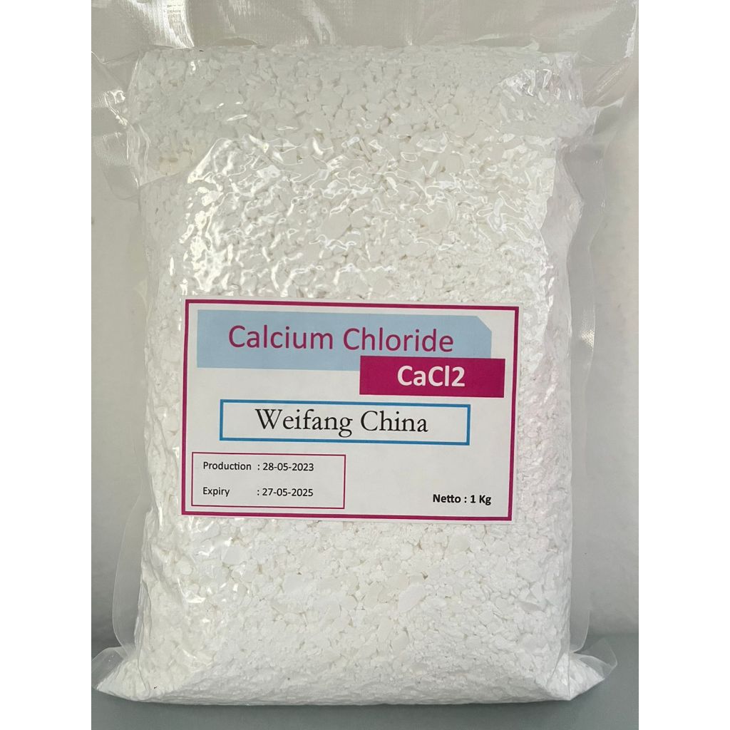 

Calcium Cloride Food Grade /CaCl2 Food 74% Flakes 1 KG