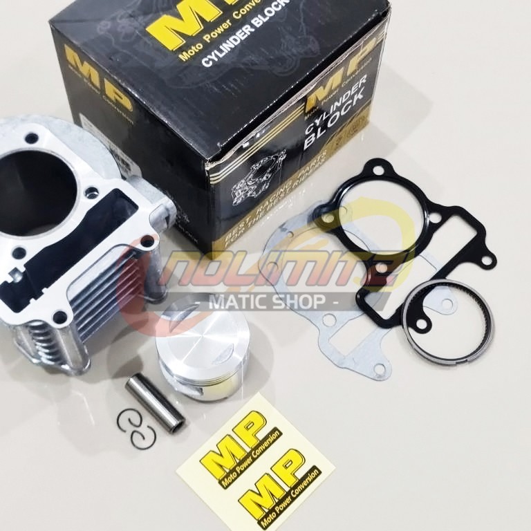 Blok Mesin MP Racing Bore Up Piston Seher 54mm Beat Scoopy Karbu