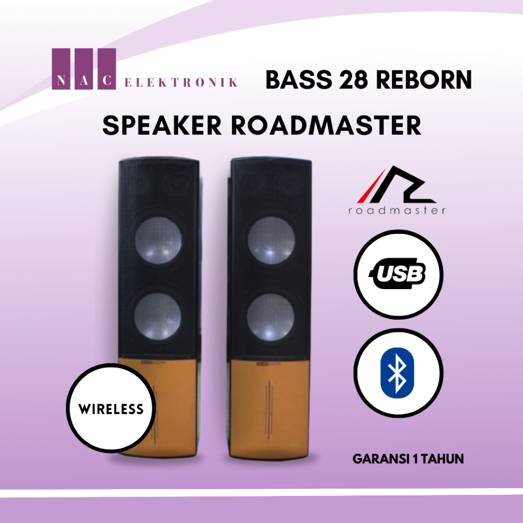 ROADMASTER SPEAKER AKTIF BASS 28 - REBORN