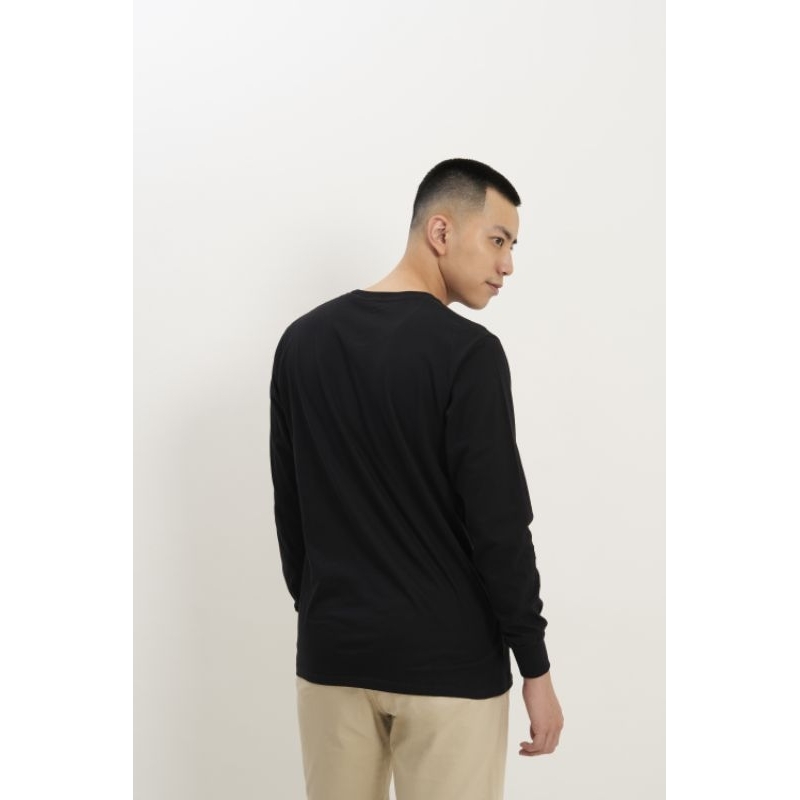 KAOS POLOS LENGAN PANJANG RIB TANGAN KARET COTTON COMBED 30S PRIA WANITA SWEATSHIRT || KAOS POLOS RI