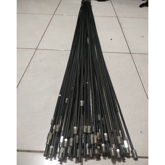 AoT pipa selang rem besi nepel 1 panjang 125 cm z Murah Bestseller