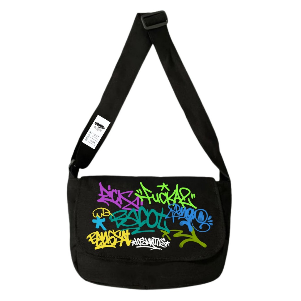 Tas Selempang losantos Graffiti new free sticker