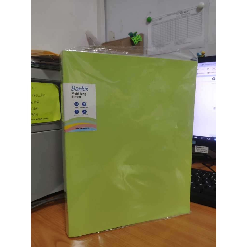 

Gramedia Banjarbaru - Bantex Trendy B5 Multi Ring Binder 26 Pistachio
