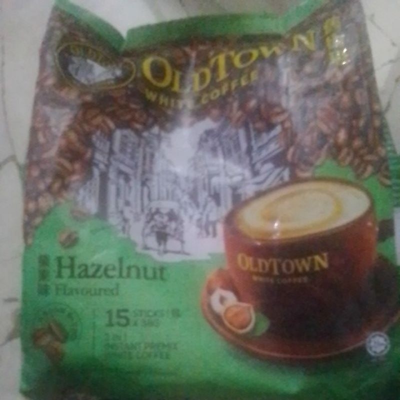 

Old town white coffee 15 sticksx38g 3 in 1 instant premix 520g