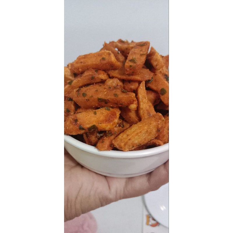 

basreng kriuk daun jeruk kemasan 80grm pouch kecil