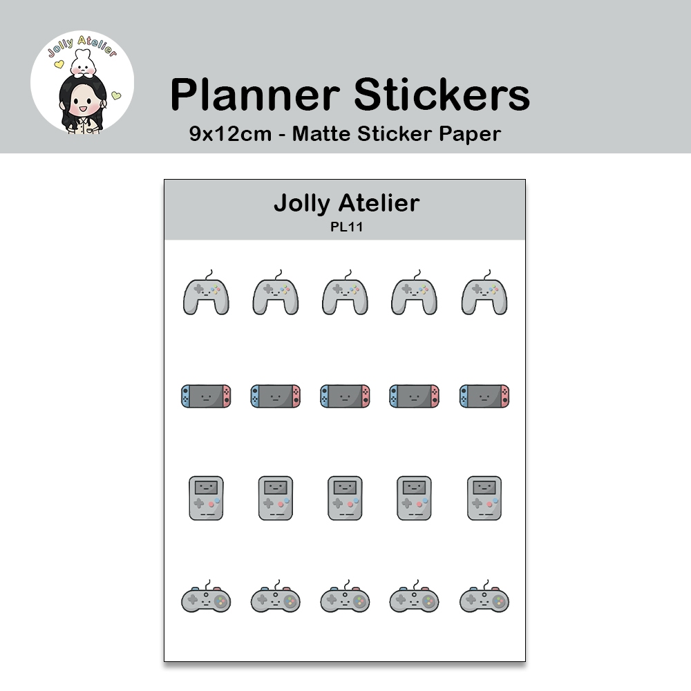 

Game Stickersheet | planner Sticker [jollyatelier_]