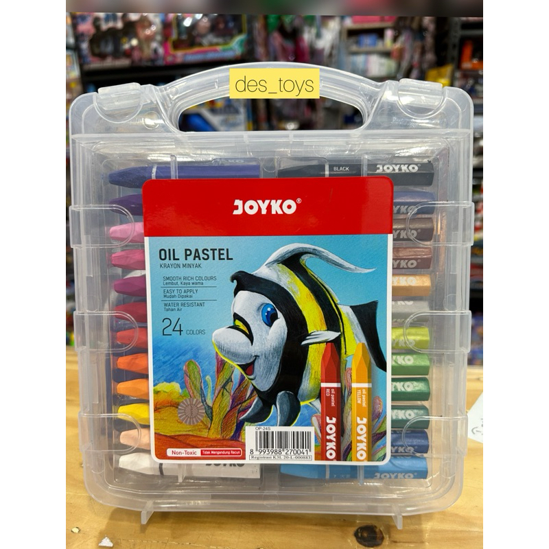 

KRAYON CRAYON OIL PASTEL JOYKO 24 WARNA