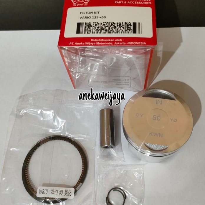 Promo PISTON KIT SEHER VARIO 125 FI OS  STD 25 5 75 1
