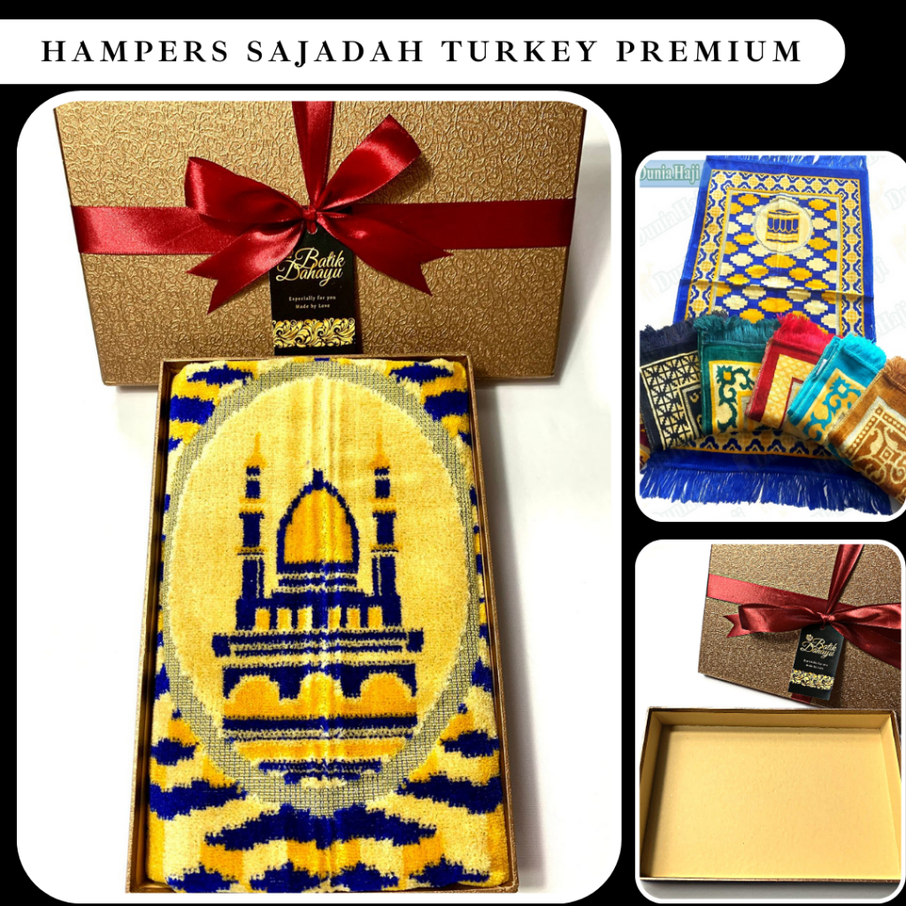 Hampers Sajadah Premium/Souvenir Kenang-kenangan Perpisahan/Kado Untuk Sahabat