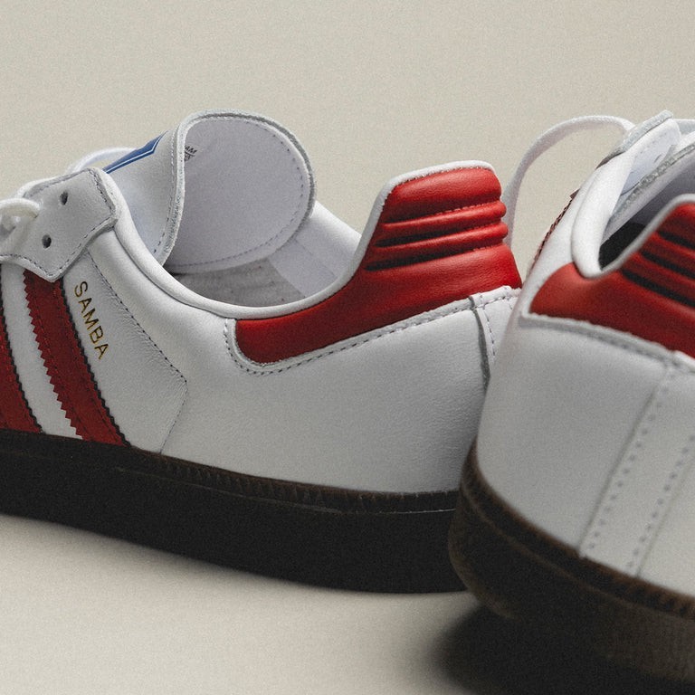 Sepatu Pria Adidas Samba OG Putih Hitam terbaru 2024