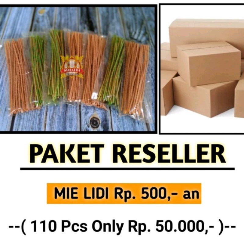

mie lidi paket usaha 110pcs
